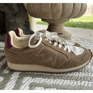 Birdies The Roadrunner Womens Size 8.5 Brown Lace Up Athletic Fashion Sneaker